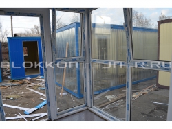 Блок-контейнер 4м, проходная, г.Ставрополь в Песчанокопском