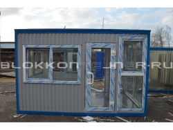 Блок-контейнер 4м, проходная, г.Ставрополь в Песчанокопском