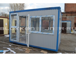Блок-контейнер 4м, проходная, г.Ставрополь в Песчанокопском