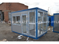 Блок-контейнер 4м, проходная, г.Ставрополь в Песчанокопском