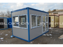 Блок-контейнер 4м, проходная, г.Ставрополь в Песчанокопском